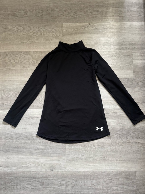 Under Armour Other - Youth Under Armour Black ColdGear Mock Neck Performance Top